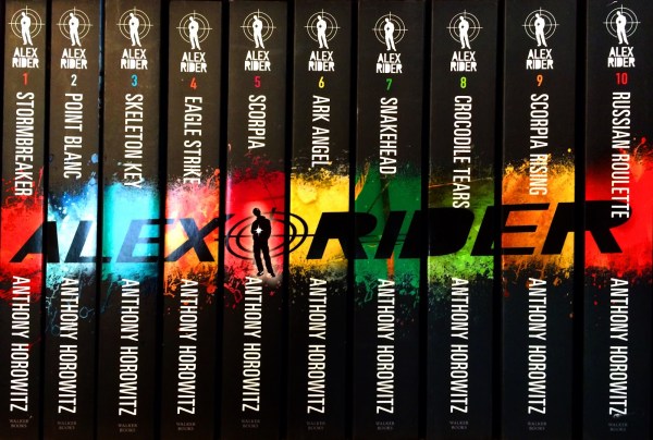 Alex Rider spines