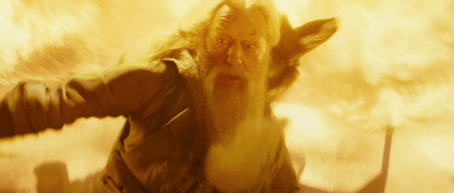 Dumbledore_Creating_Fire_Lasso